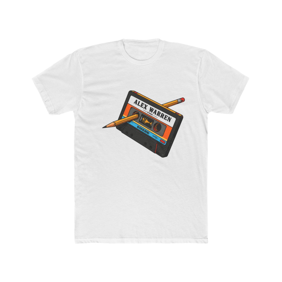 Cassette Tape-Alex Warren T Shirt - alternate angle 2, merchandise