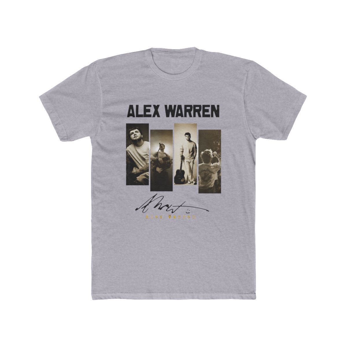 alex warren vintage art style T Shirt - alternate angle 3, merchandise