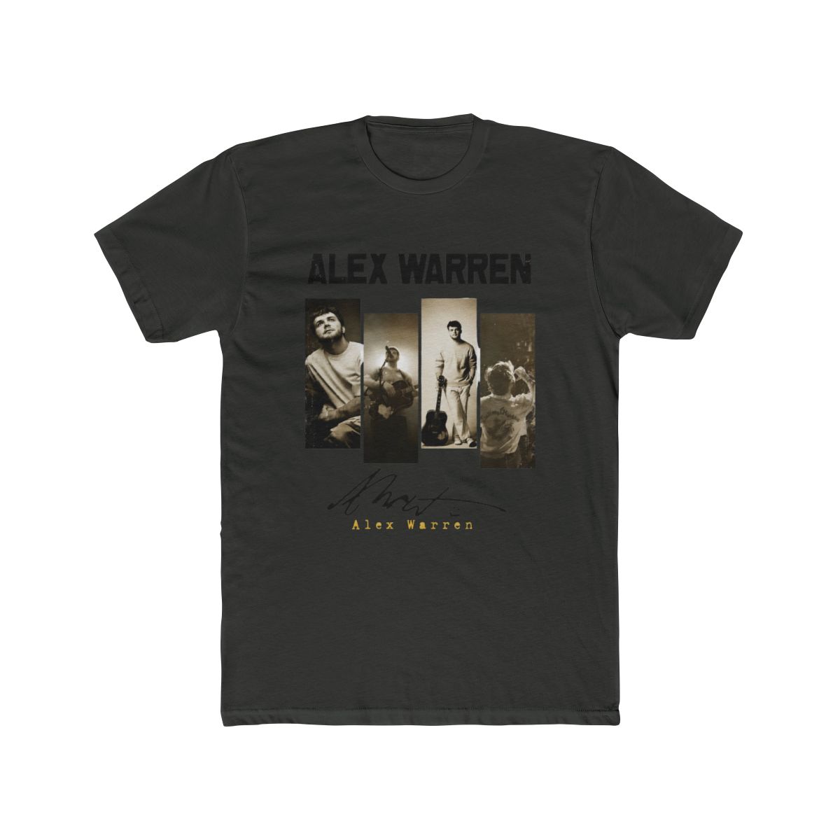 alex warren vintage art style T Shirt - alternate angle 2, merchandise