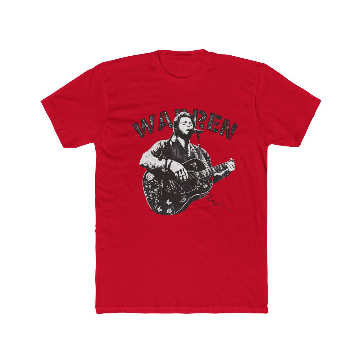 Vintage Alex- Warren Guitar Signature T Shirt | Alex Warren - alternate angle 2, merchandise