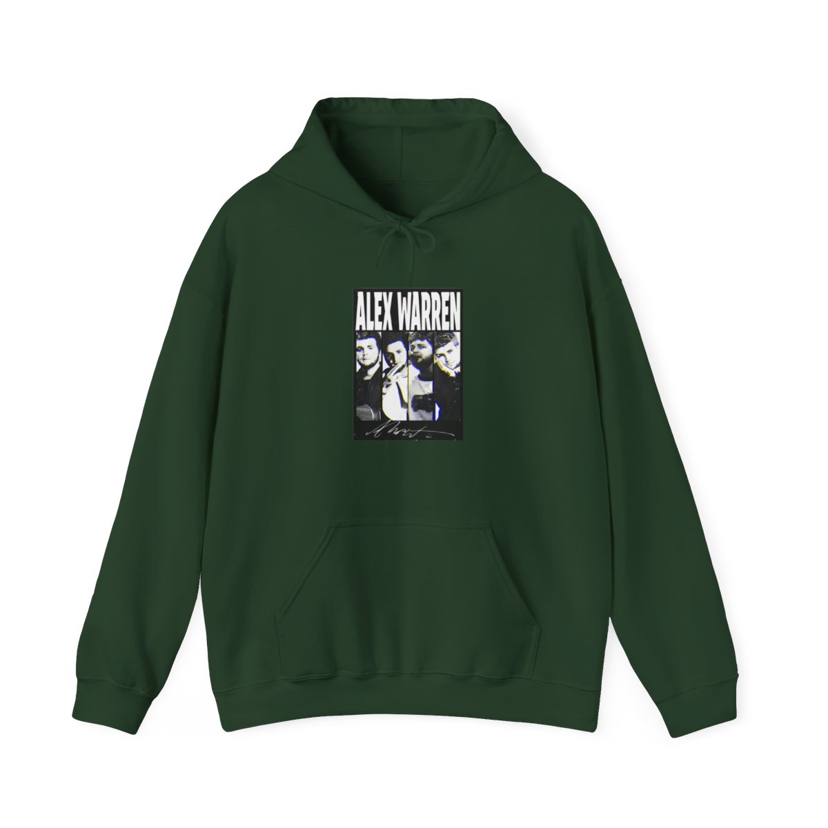 alex warren vintage shadows Hoodie - alternate angle 5, merchandise