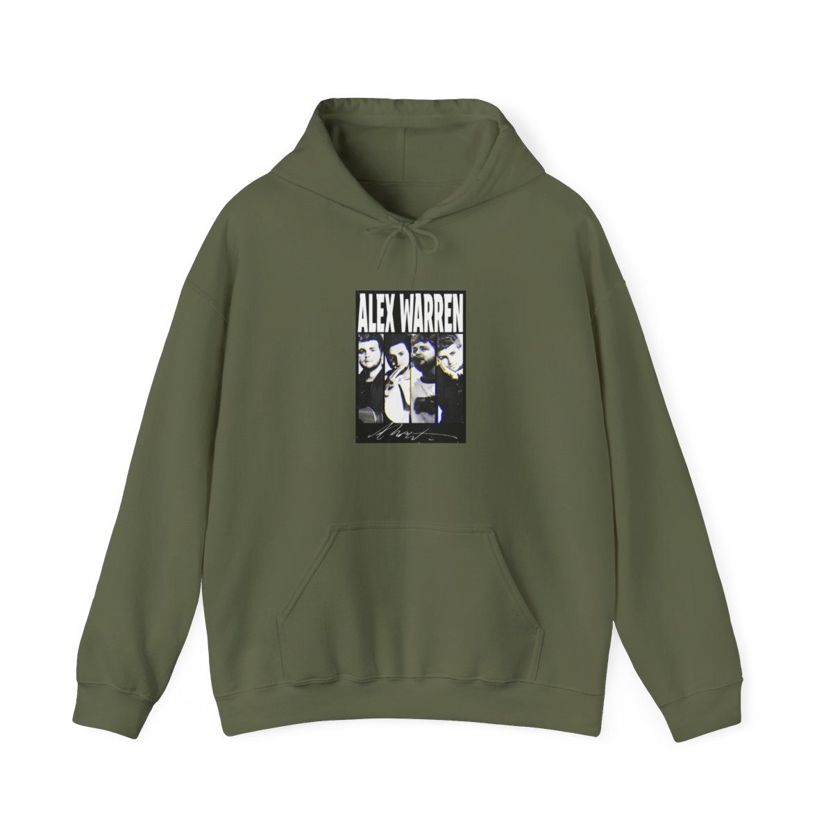 alex warren vintage shadows Hoodie - alternate angle 4, merchandise