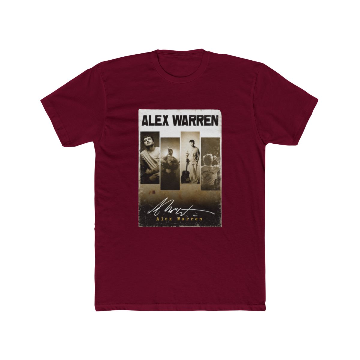 alex warren vintage art style T Shirt - alternate angle 2, merchandise
