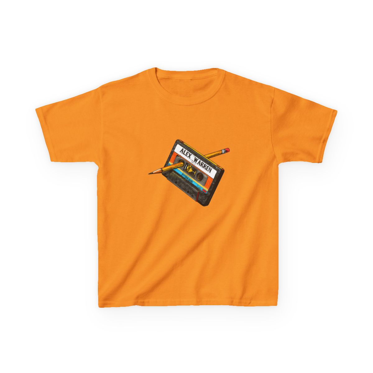 Cassette Tape-Alex Warren Kids T-Shirt
