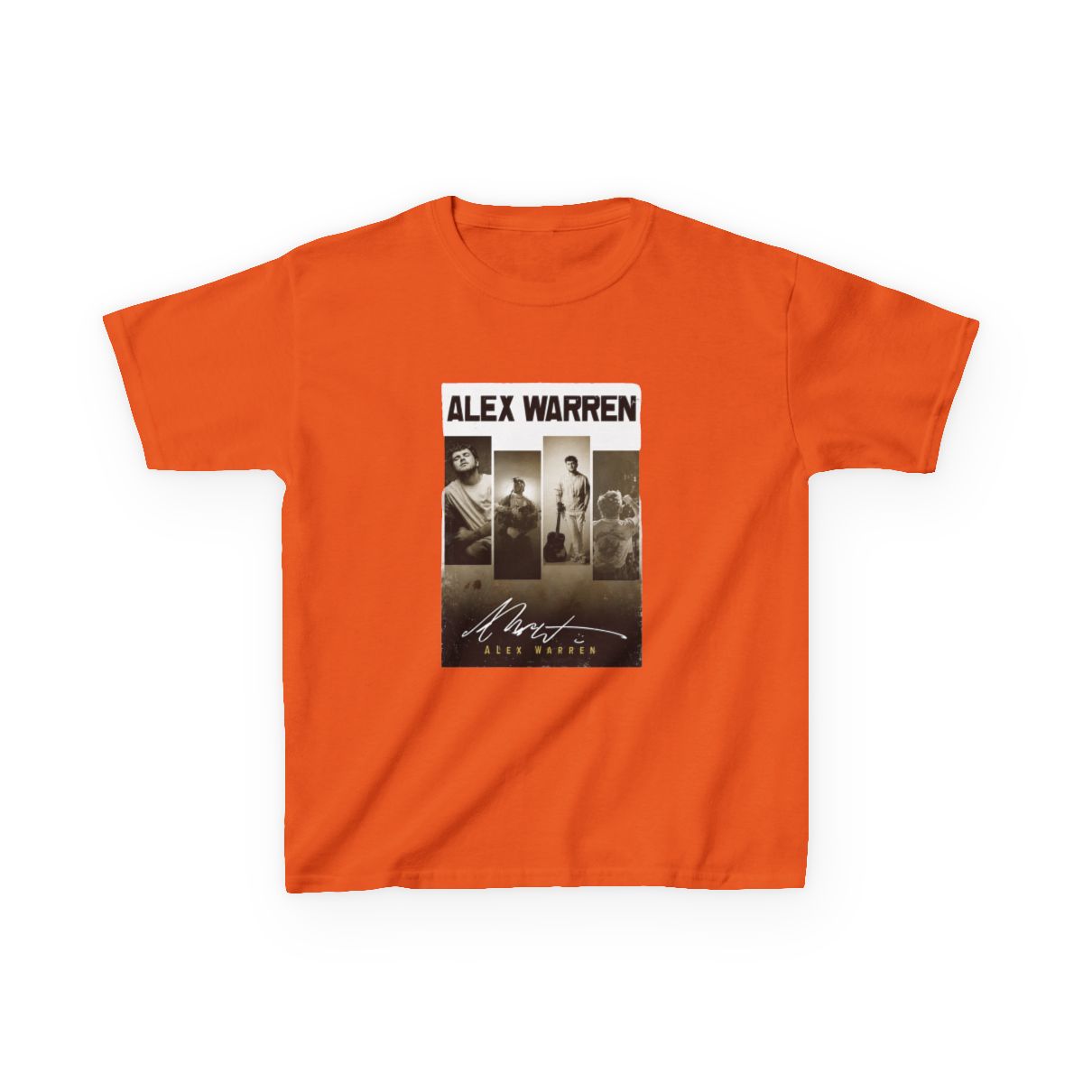 alex warren vintage art style Kids T-Shirt