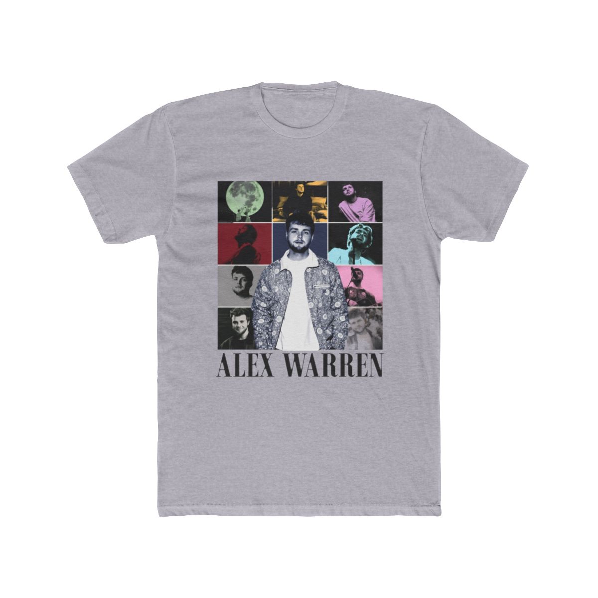 Alex Warren Tour Music Vintage T Shirt - alternate angle 5, merchandise