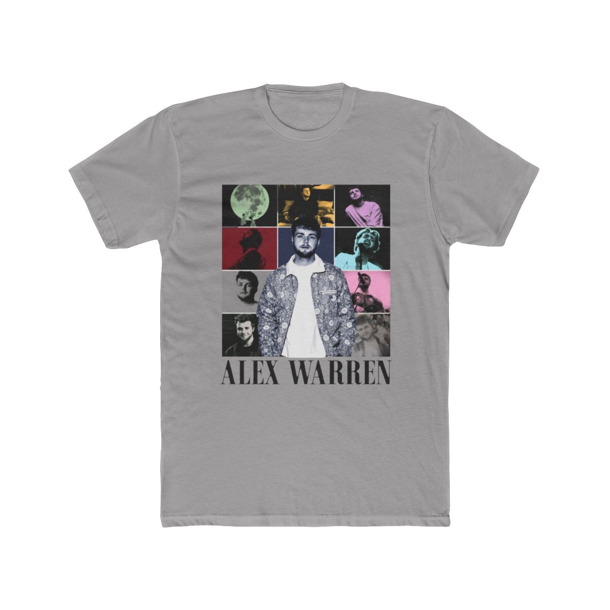 Alex Warren Tour Music Vintage T Shirt - alternate angle 3, merchandise
