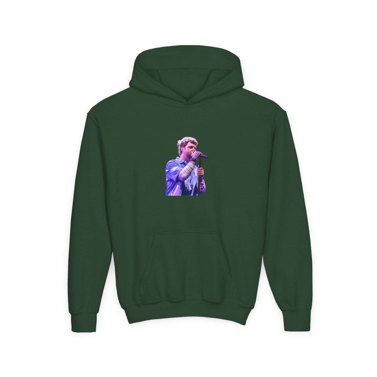Alex warren - Vintage art Kids Hoodie - alternate angle 2, merchandise