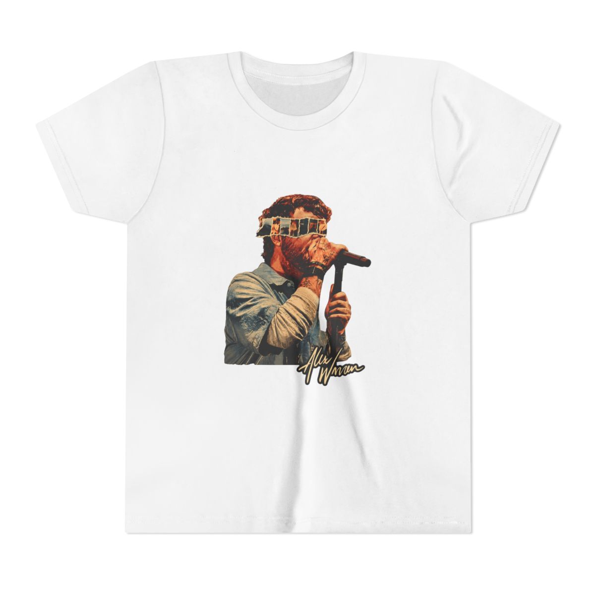 Alex Warren Singer Music Vintage Kids T Shirt