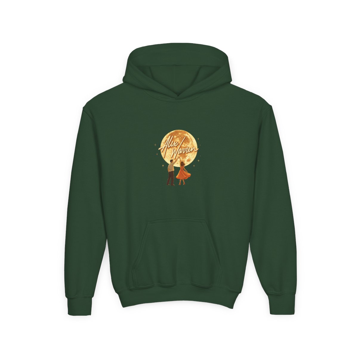 Alex Warren Tour 2025 Vintage Kids Hoodie - alternate angle 3, merchandise