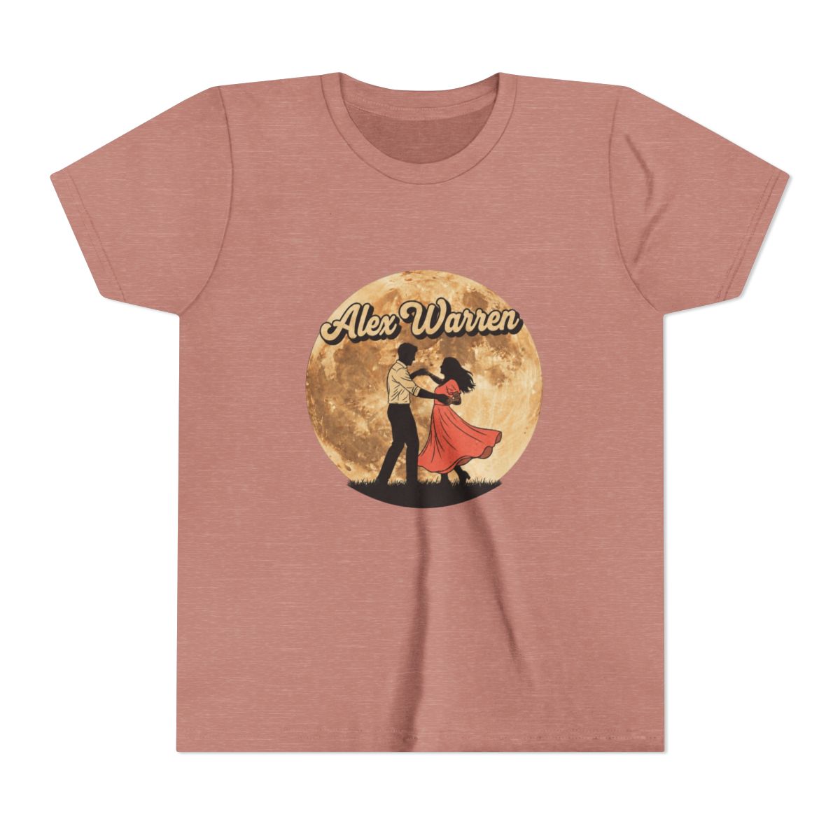 Alex Warren Tour 2025 Vintage Kids T Shirt - alternate angle 2, merchandise