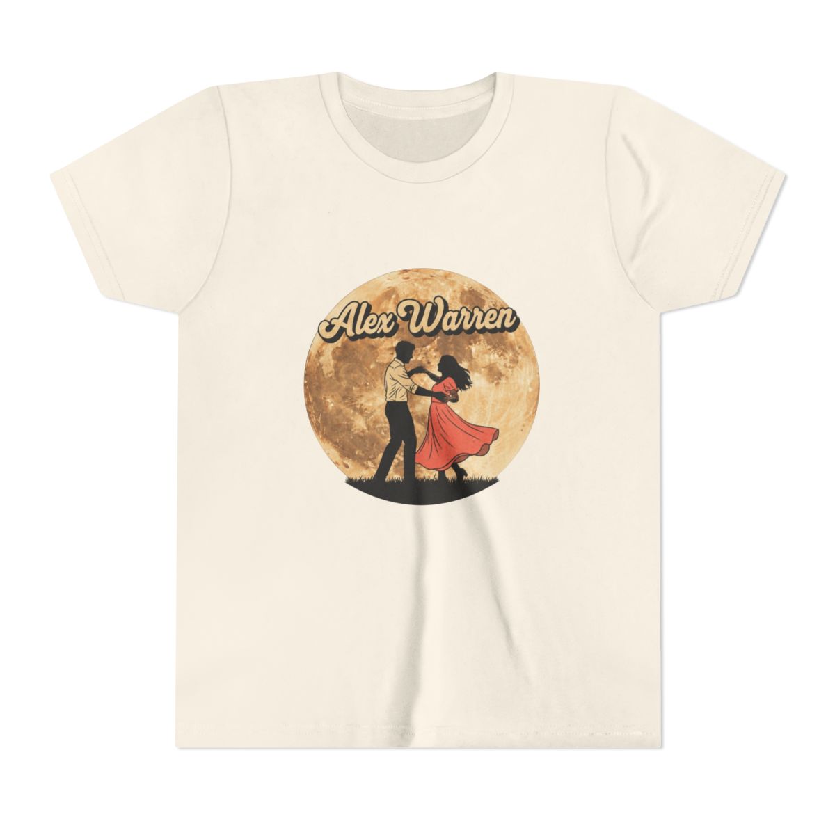 Alex Warren Tour 2025 Vintage Kids T Shirt - alternate angle 3, merchandise