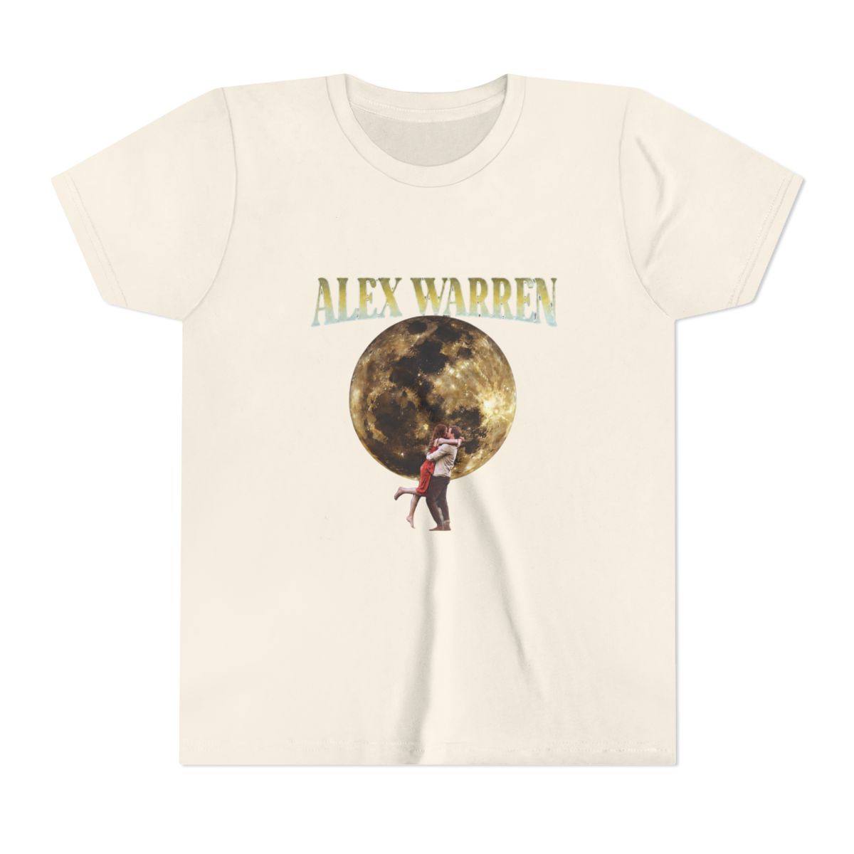 Alex Warren Vintage Aesthetic Music Design 2026 Kids T Shirt - alternate angle 3, merchandise