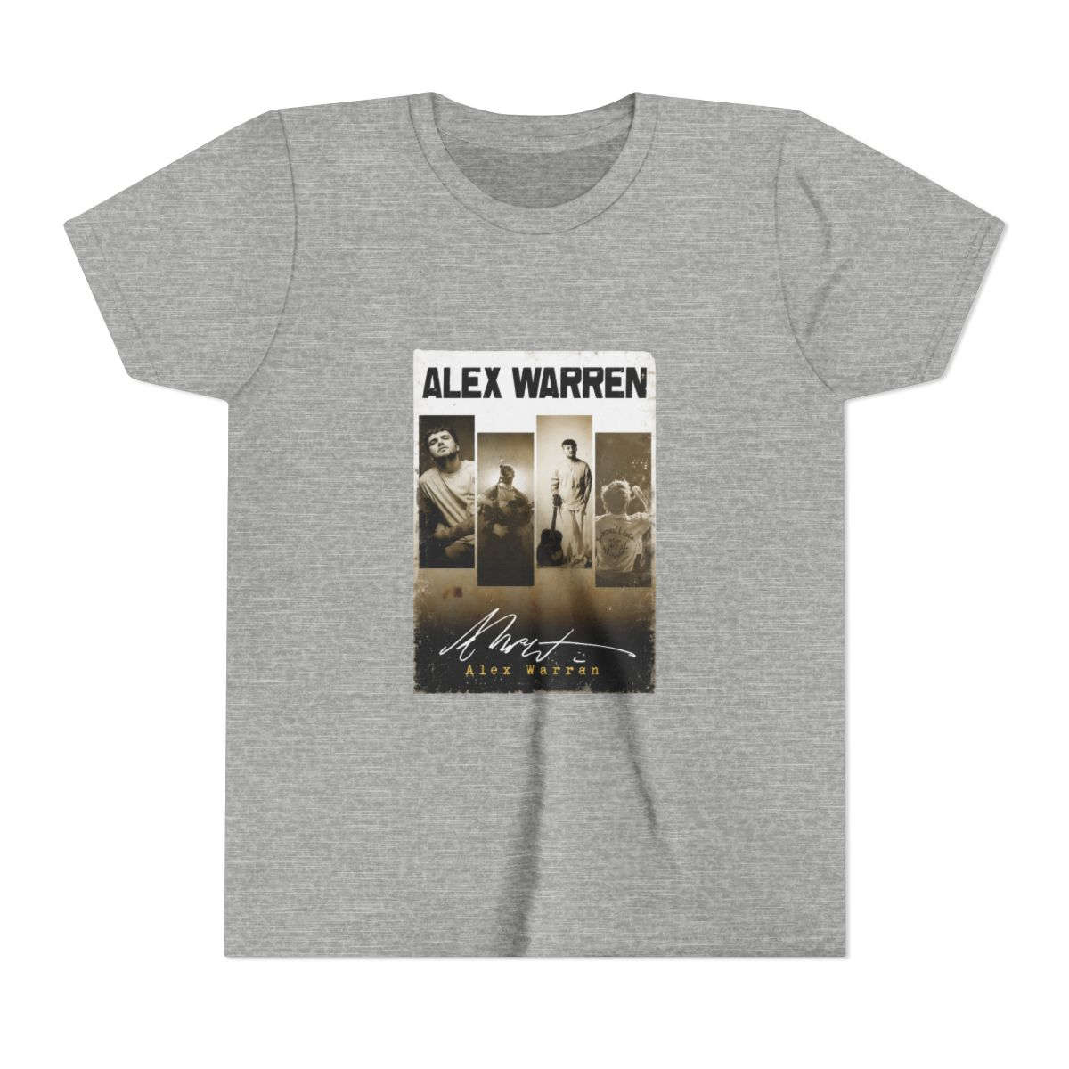 alex warren vintage art style Kids T Shirt
