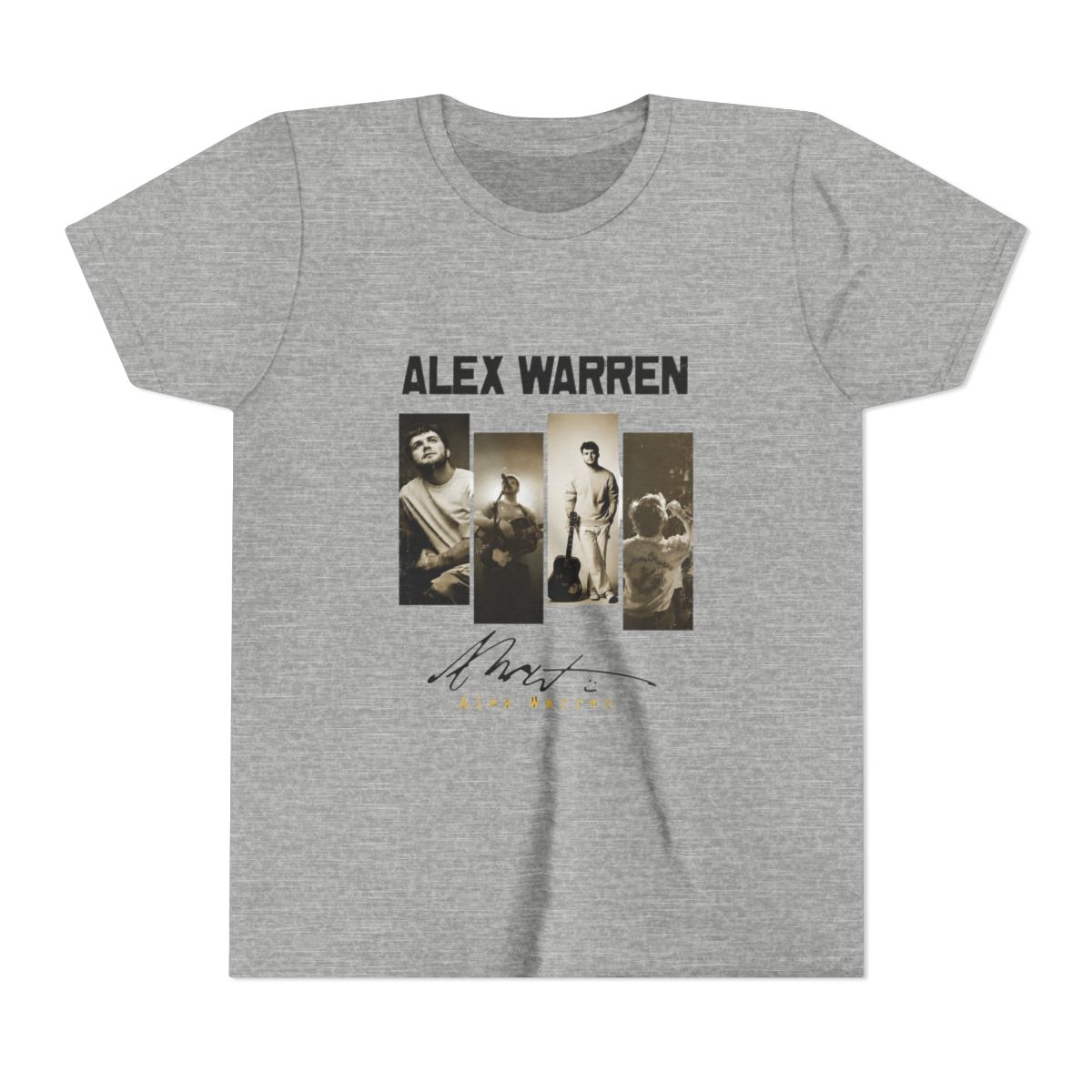 alex warren vintage art style Kids T Shirt