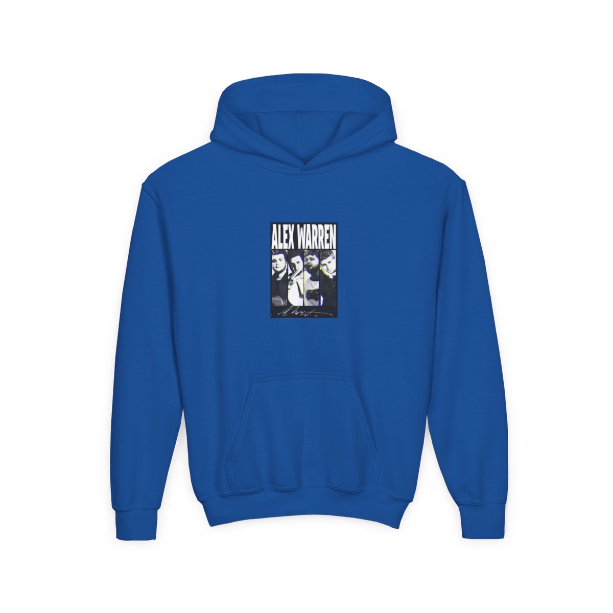 alex warren vintage shadows Kids Hoodie - alternate angle 5, merchandise