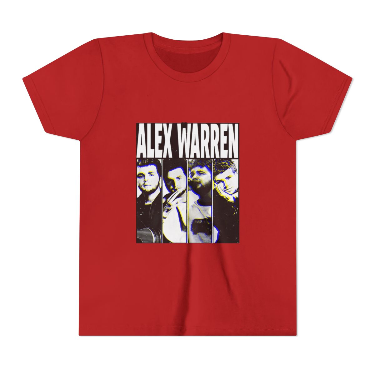 alex warren vintage shadows Kids T Shirt - alternate angle 5, merchandise