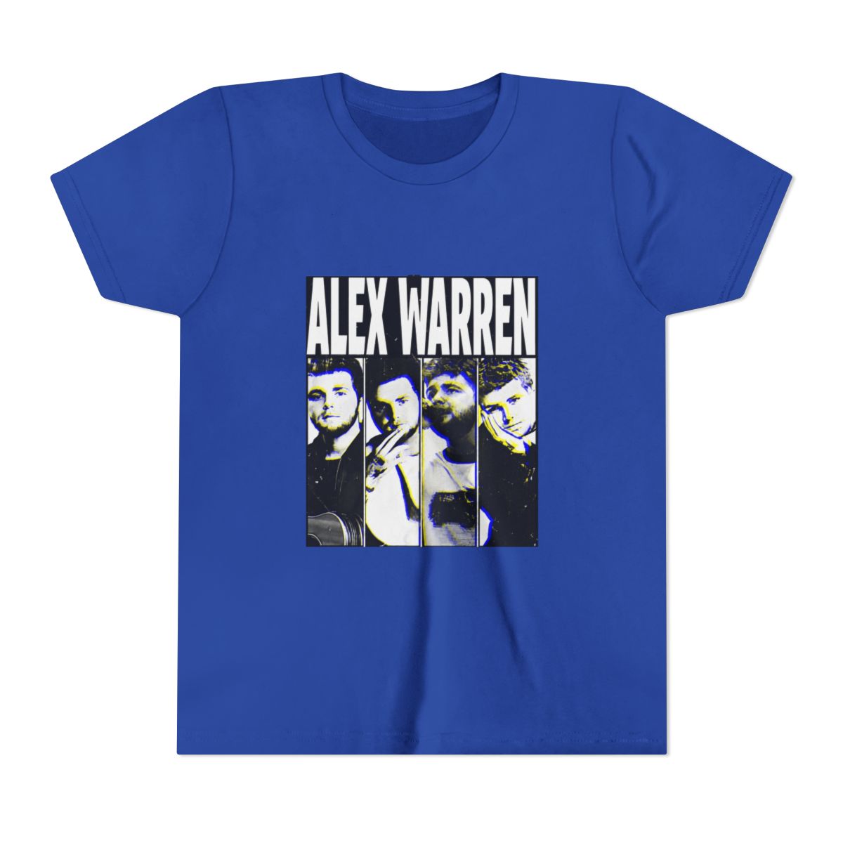 alex warren vintage shadows Kids T Shirt - alternate angle 3, merchandise