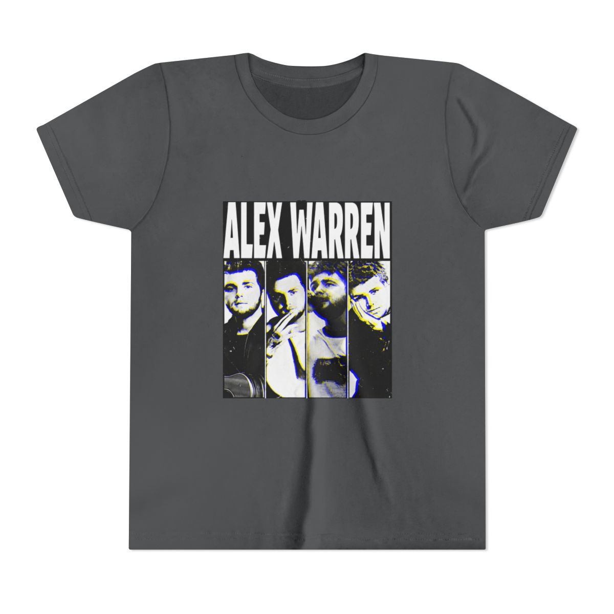 alex warren vintage shadows Kids T Shirt - alternate angle 4, merchandise