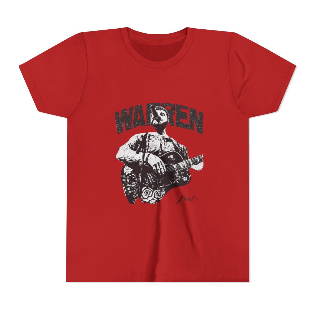 Alex Warren Vintage Kids T Shirt - alternate angle 5, merchandise