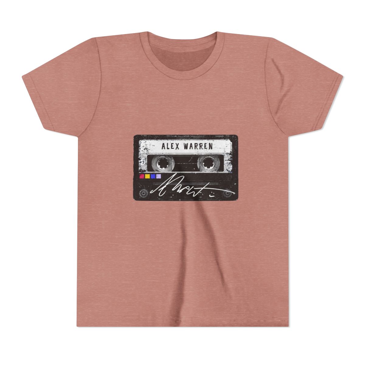 classic cassette - alex warren Kids T Shirt - alternate angle 2, merchandise