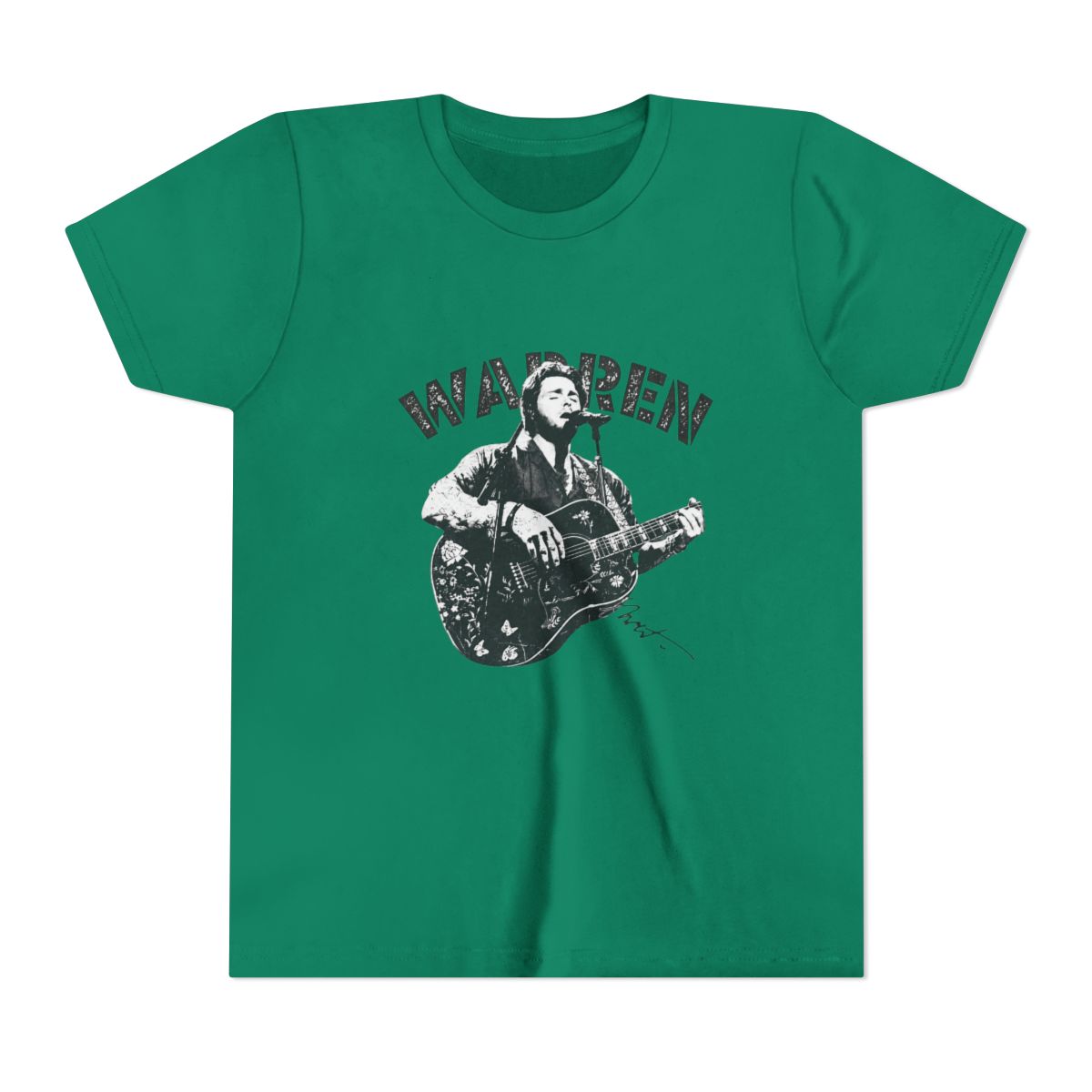 Vintage Alex- Warren Guitar Signature Kids T Shirt | Alex Warren - alternate angle 4, merchandise