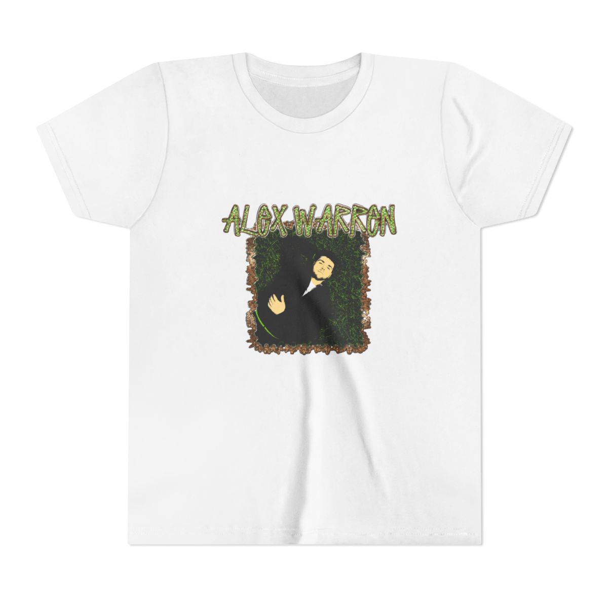 Vintage Style Alex Warren Kids T Shirt